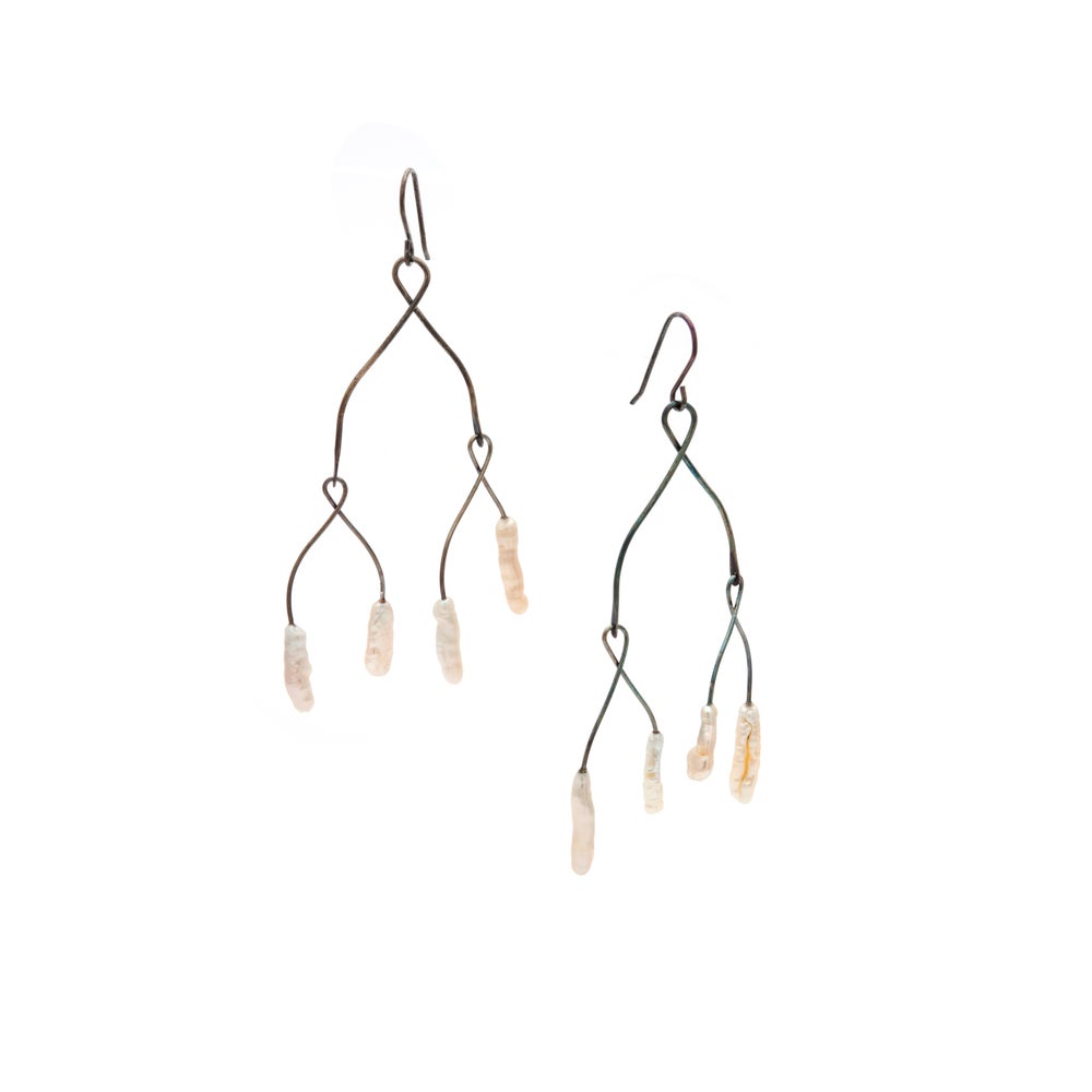 Biwa Mobile Earrings